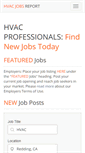 Mobile Screenshot of hvacjobsreport.com